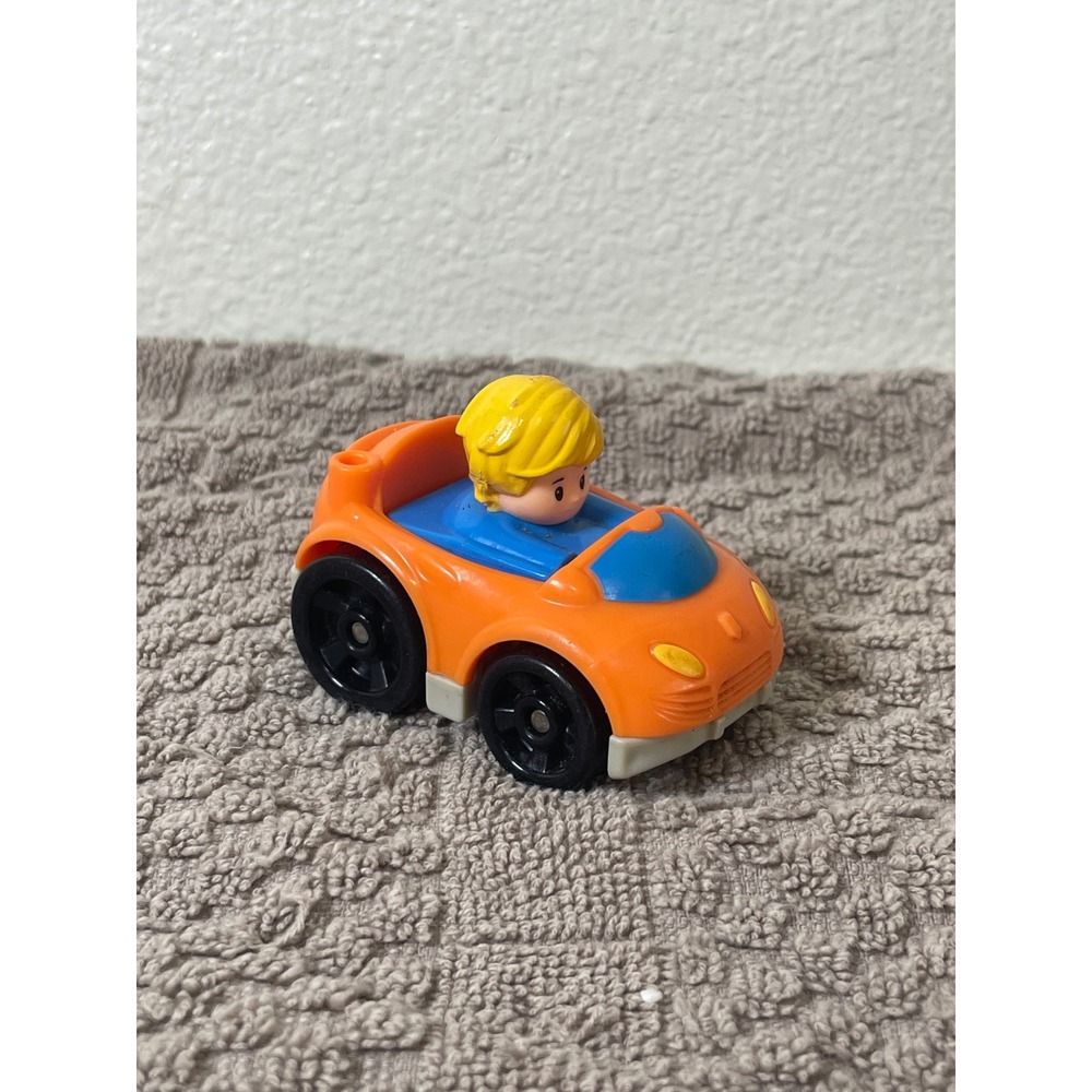 Fisher-Price Little People Orange Good Convertible Driver 2015 Toy Car Unisex OS